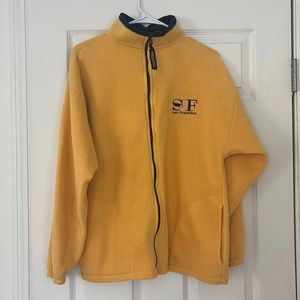 san francisco fleece zip up